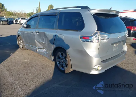 2014 Toyota Sienna Se 8 Passenger from USA, damaged, VIN 5TDXK3DC7ES471520